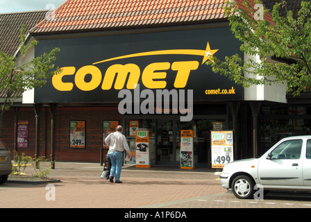 Chelmsford Chelmer Village retail park Comet electrical store Stock Photo