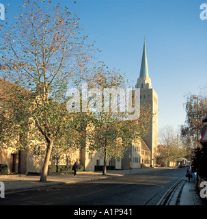 View of Nuffield College from New Road Oxford Stock Photo