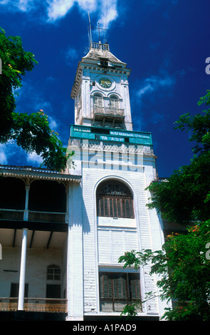 Former sultans palace Zanzibar Tanzania Stock Photo