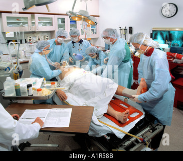 Emergency Room at Hospital Stock Photo