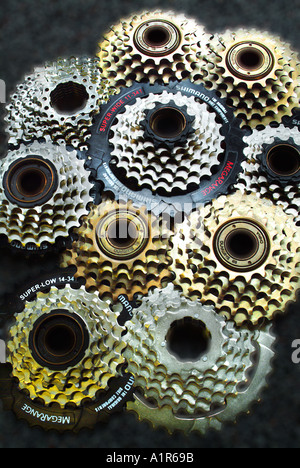 Bicycle Gears Stock Photo