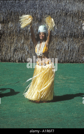 Hula Dancer, Hawaii Stock Photo