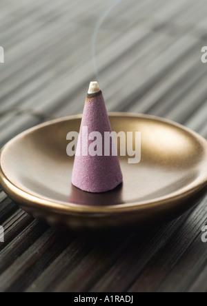 Cone of incense Stock Photo