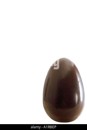 Chocolate egg Stock Photo