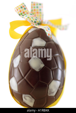Chocolate egg Stock Photo