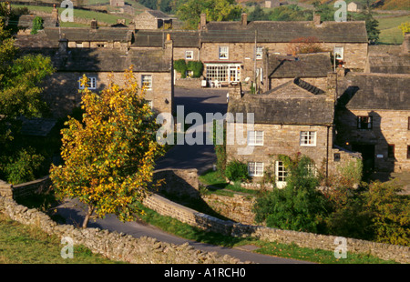 Village of Thwaite, Upper Swaledale, Yorkshire Dales National Park, North Yorkshire, England, UK. Stock Photo