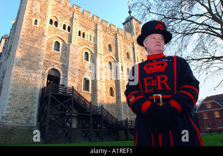 The Raven Master Tower of London United Kingdom  Stock Photo