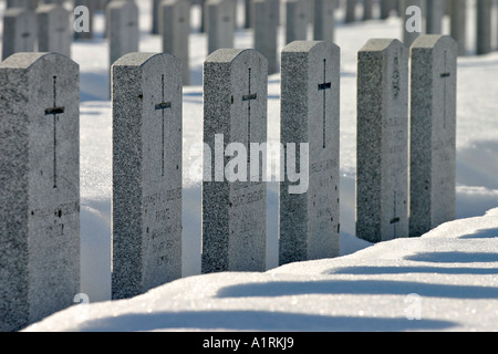 Grey Christian Markers Stock Photo