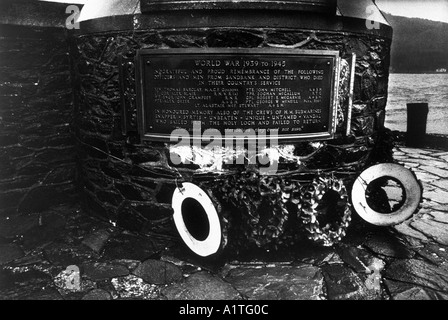 HOLY LOCK NAVAL BASE SCOTLAND 1991 Stock Photo