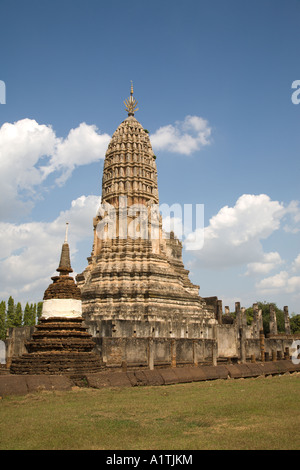 Wat Phra Si Ratana Mahathat, Si Satchanalai, Thailand Stock Photo