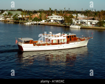 Intracoastal waterway, Delray, Florida, USA Stock Photo