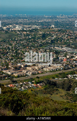 View from Cowles Mountain San Diego California USA Stock Photo