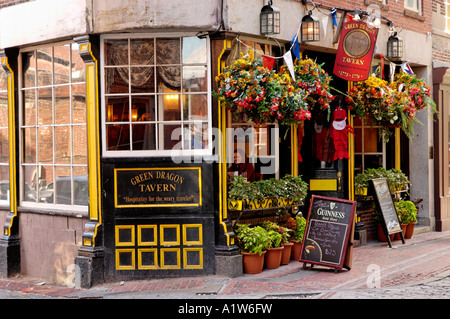 Green Dragon Tavern the 'North End' of Boston Massachusetts USA Stock Photo