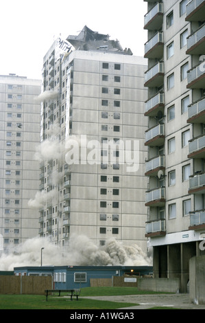 Tower Block Hackney Hackney Tower Block Demolition Stock Photo - Alamy