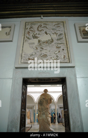 Doorway to Carthage Room of The Bardo museum in Tunis, capital of Tunisia Stock Photo