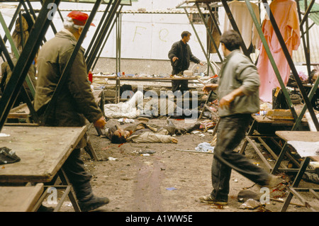 sarajevo marketplace massacre, Bosnia 1994 Stock Photo