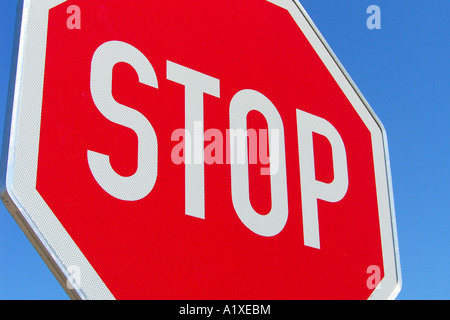 stop sign Stock Photo