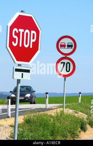 traffic signs Stock Photo