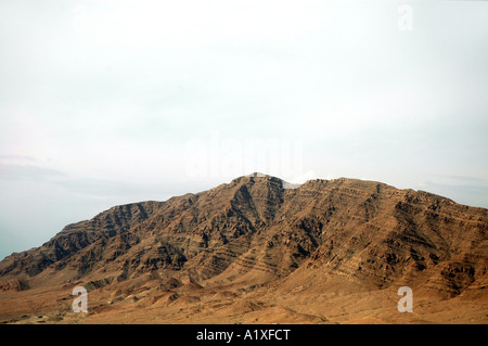 Saharian Atlas mountain near Gafsa town in Tunisia Stock Photo