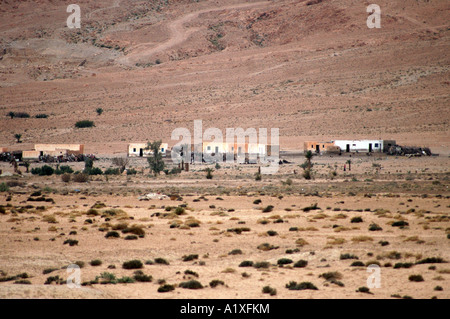 Saharian Atlas mountain near Gafsa town in Tunisia Stock Photo