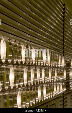 Second Floor Restaurant, Bar and Brasserie, Harvey Nichols, Manchester, 2003. Restroom detail. Stock Photo