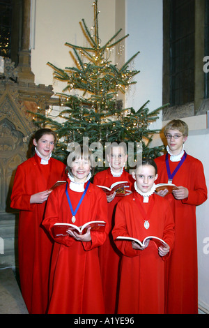 Choir of St Edward the Confessor Church Romford Essex Stock Photo