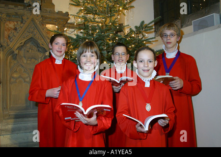 Mixed Choir of St Edward the Confessor Church Romford Essex Stock Photo