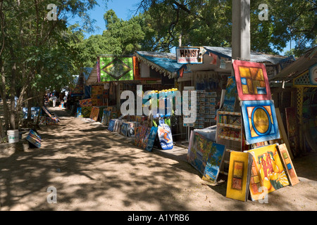 Beach Market, Sosua, Puerto Plata, North Coast, Dominican Republic Stock Photo