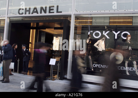 Chanel designer clothing and fashion store location in trendy San