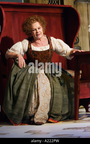 Mistress Quickly played by Judi Dench Stock Photo