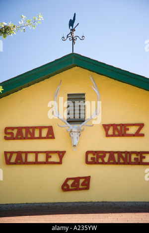 Santa Ynez Valley Grange Building Los Olivos Santa Ynez Valley near Santa Barbara California