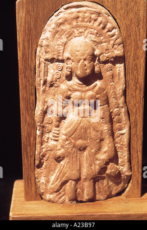 Terracotta female figurine known as 'Mother Goddess'. Late Sunga period. Stock Photo