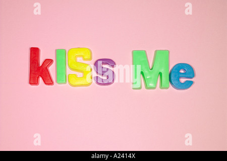 Kiss Me Stock Photo