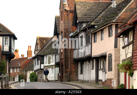 Church Street in Steyning West Sussex UK Stock Photo