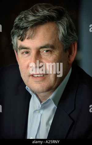 THE UK PRIME MINISTER GORDON BROWN PHOTOGRAPHED IN OCTOBER 2006 WHEN HE WAS STILL THE CHANCELLOR OF THE EXCHEQUER Stock Photo