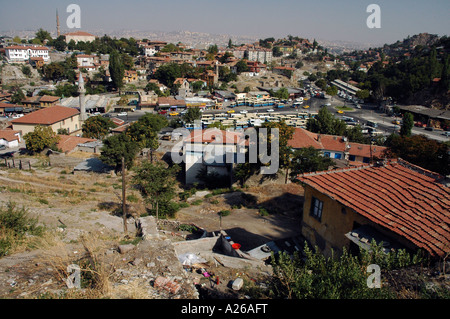 Poor suburb of Ankara, Turkey, Asia Stock Photo