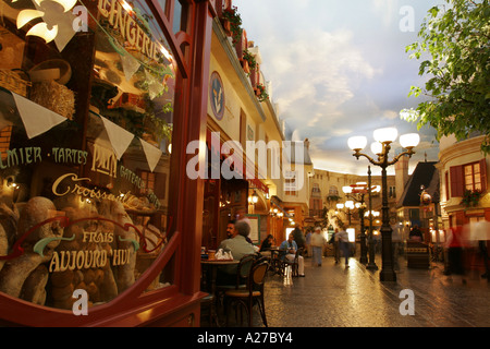 Le Boulevard at Paris Hotel and Casino Las Vegas USA Stock Photo - Alamy