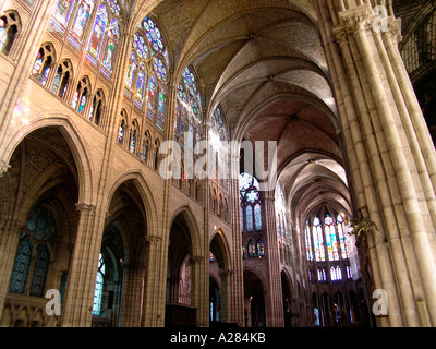 Basilique de Saint-Denis St. Denis Paris France Stock Photo