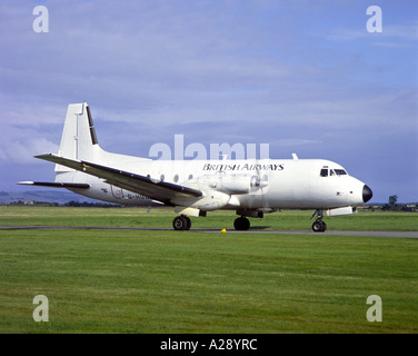 Avro HS 748  2B British Aerospace BAe Stock Photo