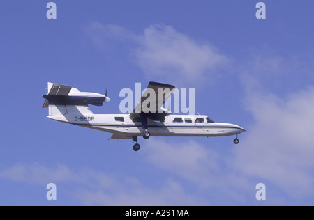 Britten-Norman BN-2A Mk3-2 Trislander Passenger Airliner.   GAV 2161-205 Stock Photo
