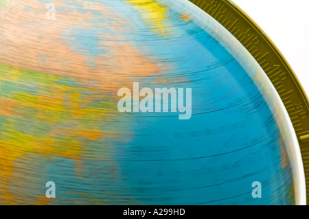 globe closeup Stock Photo