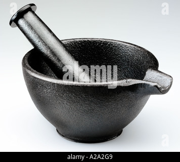 PESTLE AND MORTAR Stock Photo
