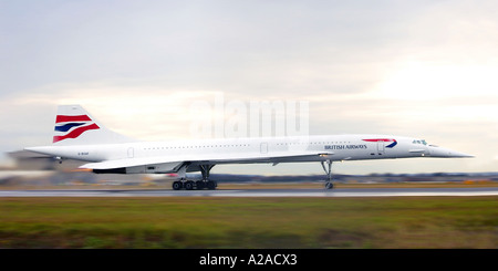 Concorde, The Final Farewell 26th November 2003 London Heathrow Stock Photo