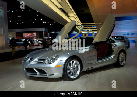 2006 Mercedes-Benz SLR McLaren at the 2006 North American International Auto Show in Detroit Michigan Stock Photo