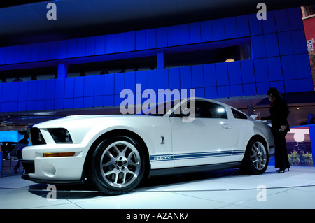 2007 Shelby Ford GT500 Coupe at the 2006 North American International Auto Show in Detroit Michigan Stock Photo