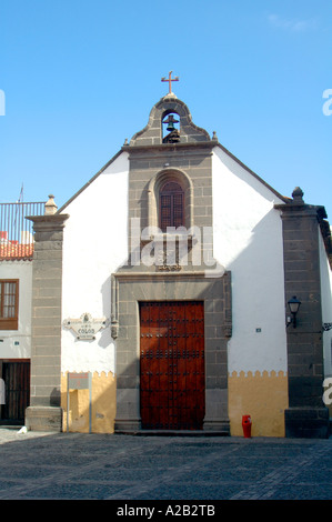 Church in Plaza de San Antonio Abad, Las Palmas de Gran Canaria, Gran Canaria, Canary Islands Stock Photo