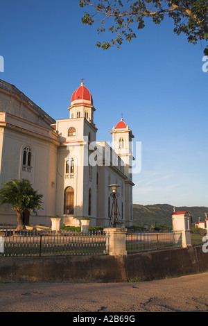Church of the Virgin of Charity of Copper, Iglesia Virgen de la Caridad del Cobre, El Cobre, near Santiago de Cuba, Cuba Stock Photo