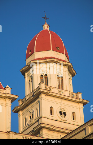 Church of the Virgin of Charity of Copper, Iglesia Virgen de la Caridad del Cobre, El Cobre, near Santiago de Cuba, Cuba Stock Photo