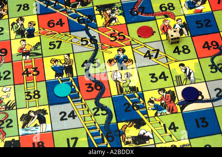 Game snake ladder hi-res stock photography and images - Alamy