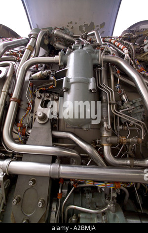 Closeup of an engine on a boeing 747 Stock Photo - Alamy